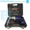 kit perceuse à percussion crosse 750w