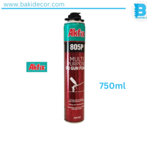 la mousse à pistolet Akfix 805C, 750ml
