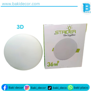 Plafonnier led STRIDER 3D 36W
