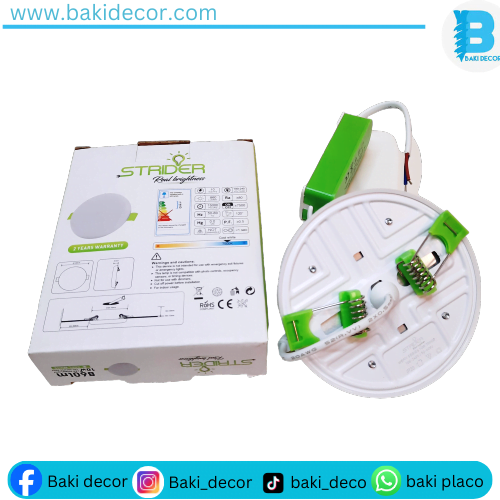 Plafonnier led STRIDER 3D 36W