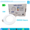 Spot led panel wellmax 6w