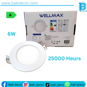 Spot led panel wellmax 6w