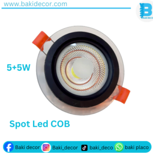 Spot COB LEDMAX 5+5w 3positions