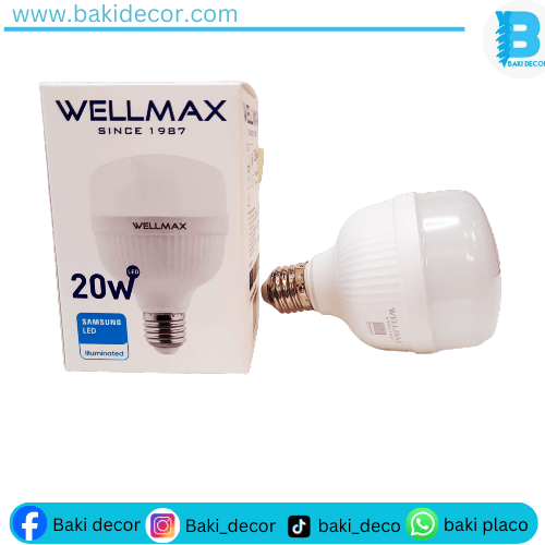 Lampe led T140 wellmax 50w