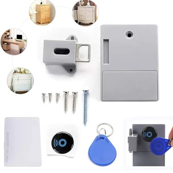 قفل ذكي بالبطاقة RFID ماكاش أسهل من هكا!